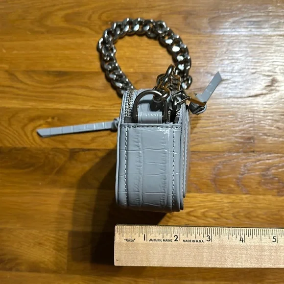 Marc Jacobs - The SnapShot Camera Leather Bag - Gray - New - Picture 5 of 17